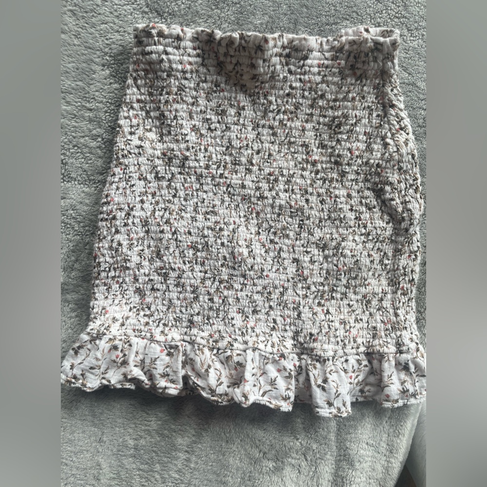 Smocked Abercrombie & Fitch Mini Skirt